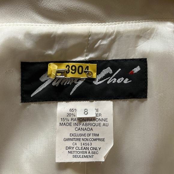 Sunny Choi Silk Trimmed Dress and Jacket. Size 8. Worn once. - Picture 5 of 10